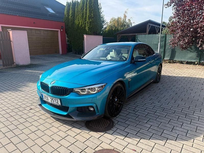 Blau Gebraucht 2018 BMW 440 M Sport Cabrio | 32.549 € (Fairer Preis) - Bild 1/4