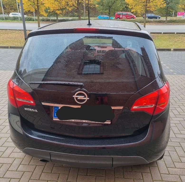 Gebraucht Opel Meriva Edition 140 PS (102 kW) 2010 Schwarz Van / Kleinbus
