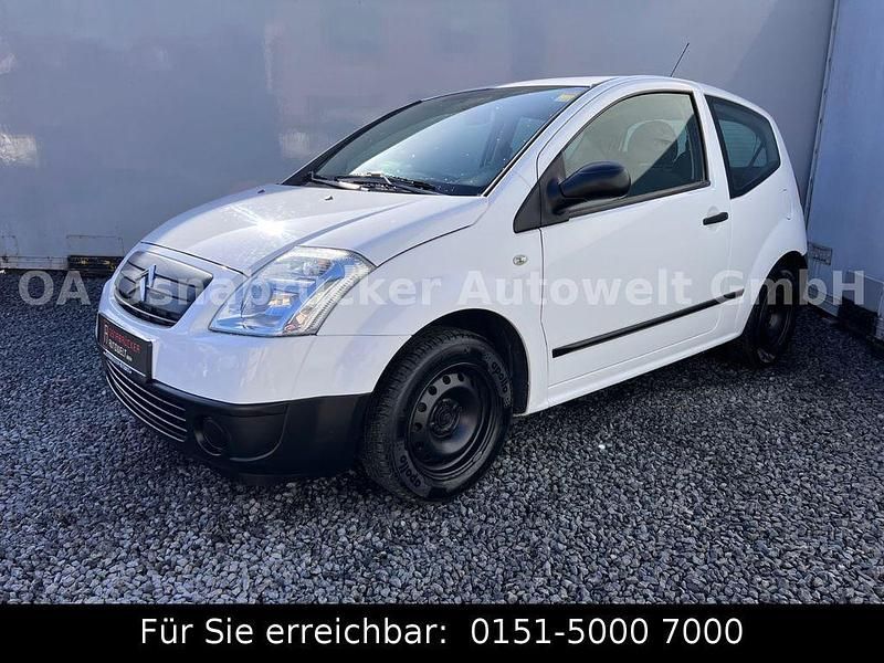 Gebraucht Citroën C2 Advance 60 PS (44 kW) 2007 Weiß Kleinwagen