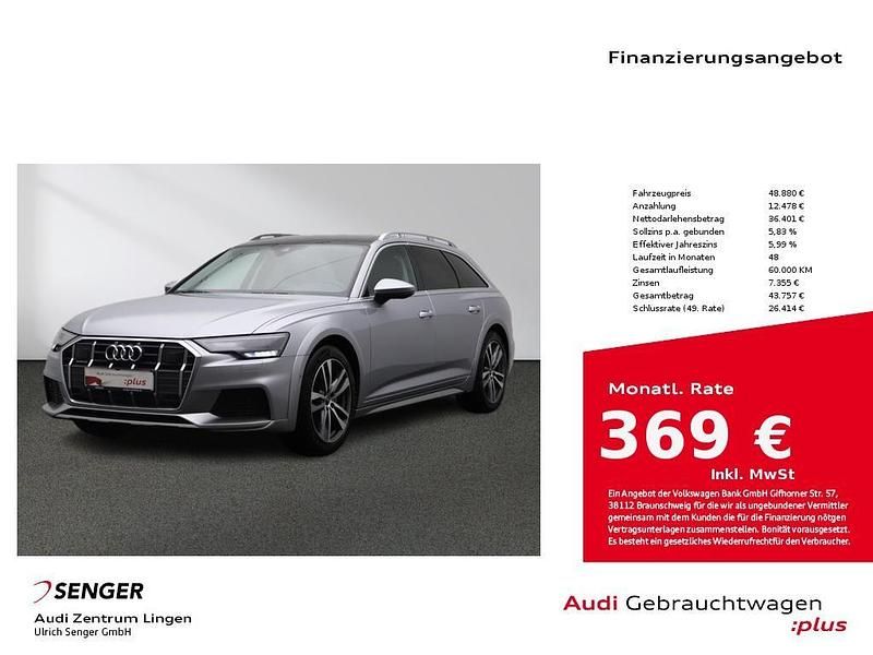 Florettsilber metallic Gebraucht 2023 Audi A6 Allroad Ambiente Kombi | 48.880 € (Fairer Preis) - Bild 1/4
