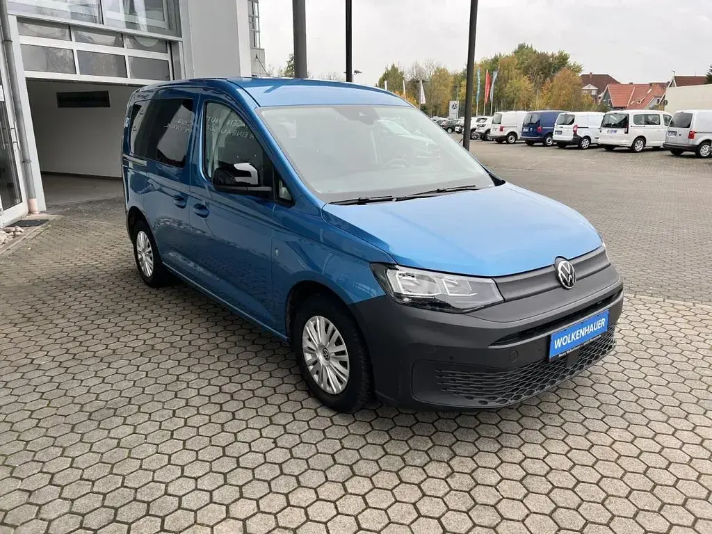 Gebraucht VW Caddy 102 PS (75 kW) 2023 Blau Van / Kleinbus