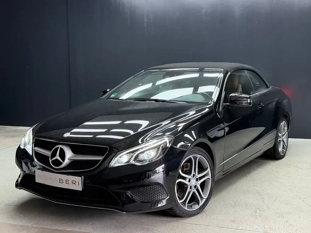 Gebraucht Mercedes E250 Sport 204 PS (150 kW) 2014 Schwarz Cabrio