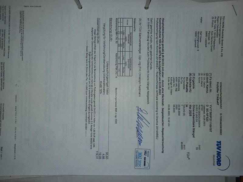 Second-hand Volvo S80 170 CP (125 kW) 2000 Albastru Berlinǎ