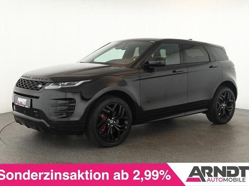Santorini black Gebraucht 2023 Land Rover Range Rover evoque SE Dynamic SUV | 34.984 € (Superpreis) - Bild 1/4