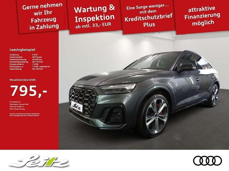 Grau Gebraucht 2022 Audi SQ5 Sportback Sport SUV | 47.870 € (Fairer Preis) - Bild 1/3