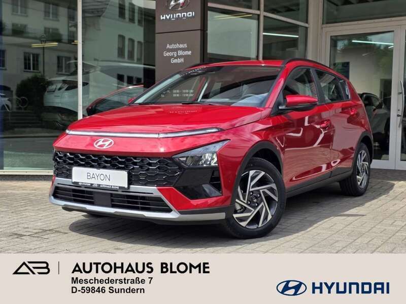 Dragon red / met Neu 2025 Hyundai Bayon Trend SUV | 26.290 € (Fairer Preis) - Bild 1/4