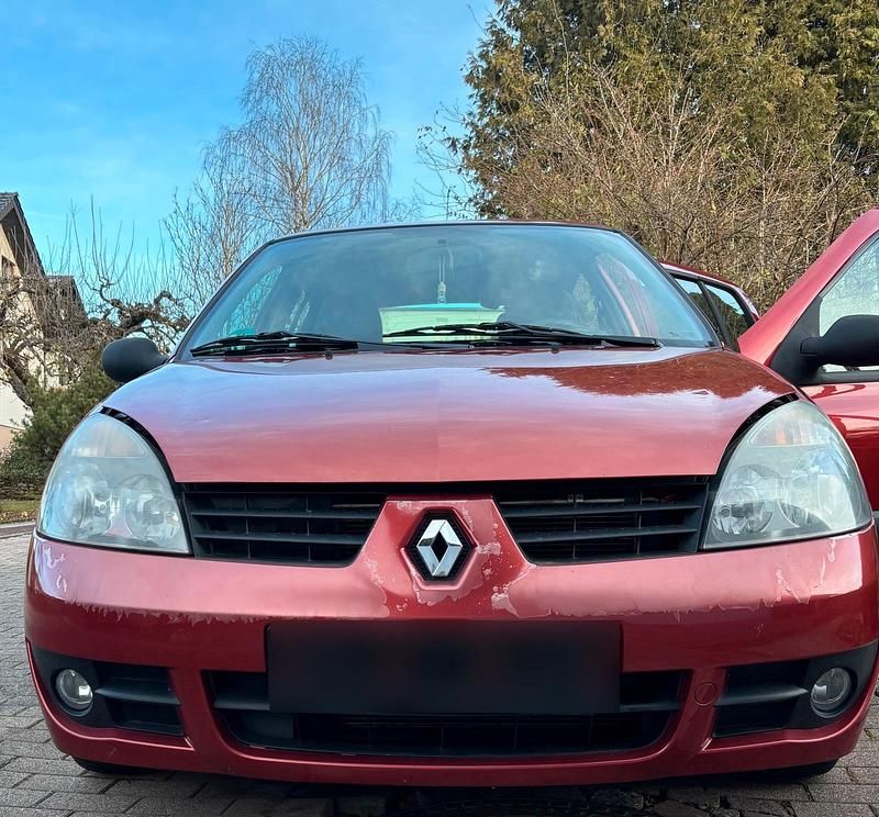 Gebraucht Renault Clio II Campus 75 PS (55 kW) 2007 Rot Limousine