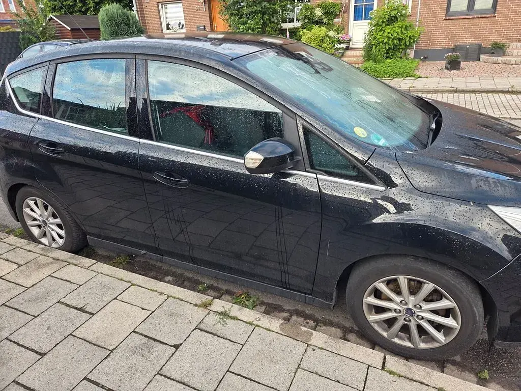 Gebraucht Ford C-MAX Titanium 120 PS (88 kW) 2015 Schwarz Van / Kleinbus