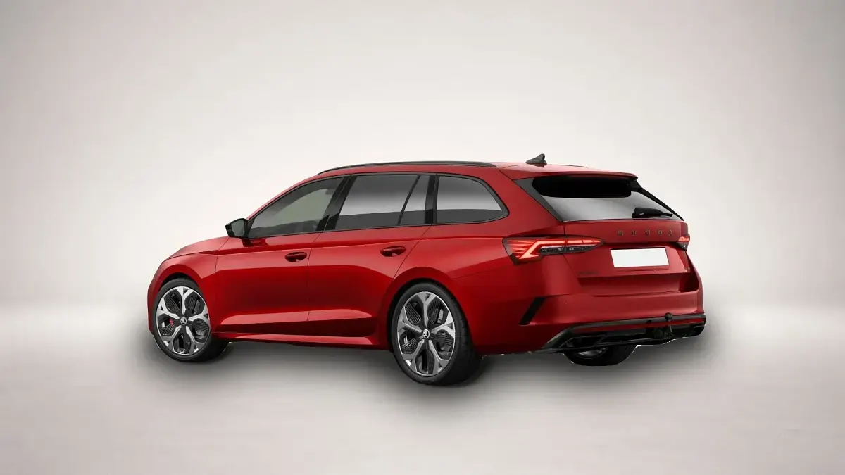 Neu Skoda Octavia RS 265 PS (194 kW) 2025 Rot Kombi