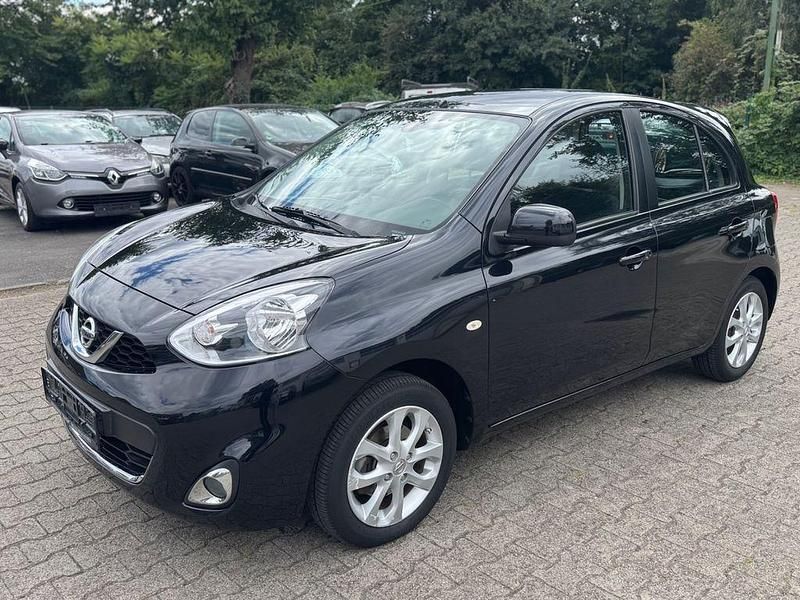 Schwarz Gebraucht 2015 Nissan Micra Acenta Limousine | 5.490 € (Fairer Preis) - Bild 1/4