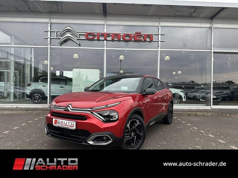 Rot Gebraucht 2021 Citroën C4 PureTech Limousine | 15.950 € (Fairer Preis) - Bild 1/4