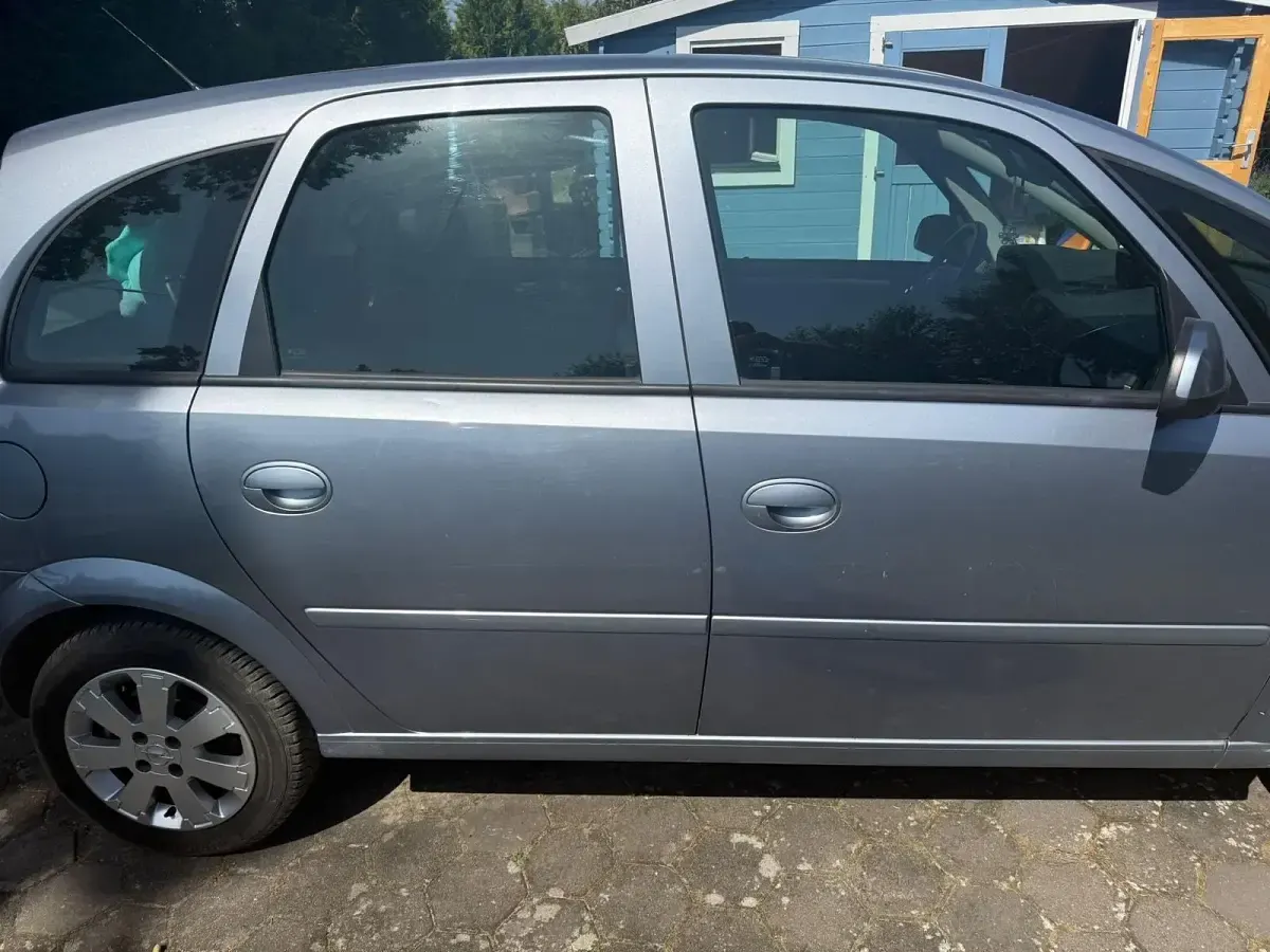 Gebraucht Opel Meriva Edition 105 PS (77 kW) 2007 Silber Van / Kleinbus