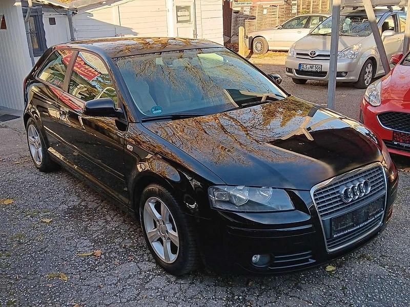 Gebraucht Audi A3 Ambition 105 PS (77 kW) 2008 Brillantschwarz Kleinwagen