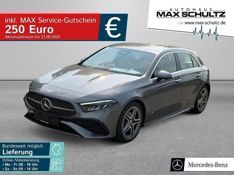 Grau Gebraucht 2024 Mercedes A200 AMG line Limousine | 32.980 € (Fairer Preis) - Bild 1/4