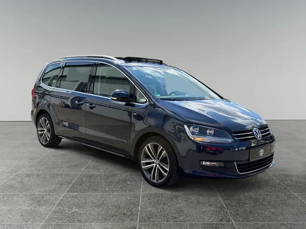 Gebraucht VW Sharan Cup 177 PS (130 kW) 2015 Blau Van / Kleinbus