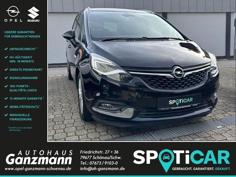 Gebraucht Opel Zafira Active 170 PS (125 kW) 2017 Schwarz Van / Kleinbus