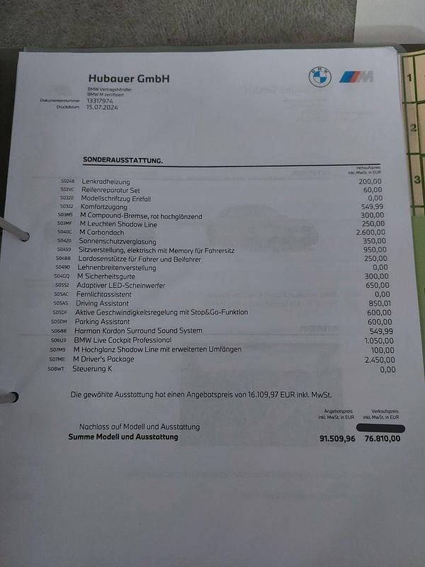 Grau Gebraucht 2024 BMW M2 Sport Line Coupé | 64.200 € (Superpreis) - Bild 1/4