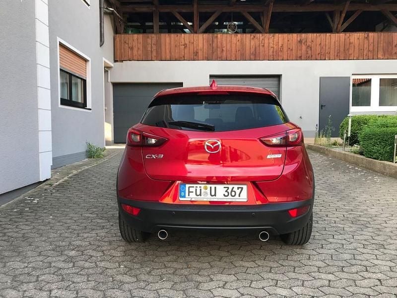 Gebraucht Mazda CX-3 Sports-Line 120 PS (88 kW) 2018 Rot SUV