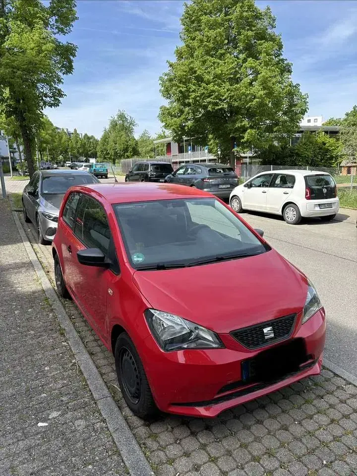Gebraucht Seat Mii Reference 60 PS (44 kW) 2017 Rot Kleinwagen