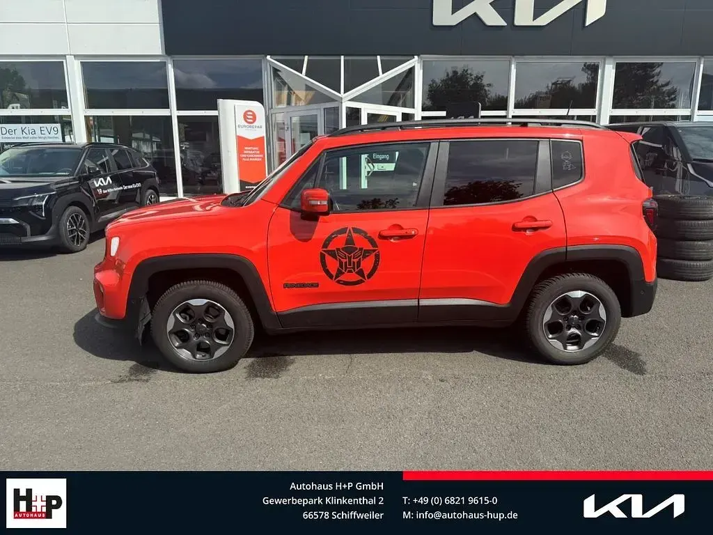Gebraucht Jeep Renegade Limited 179 PS (131 kW) 2020 Omaha orange clear coat SUV