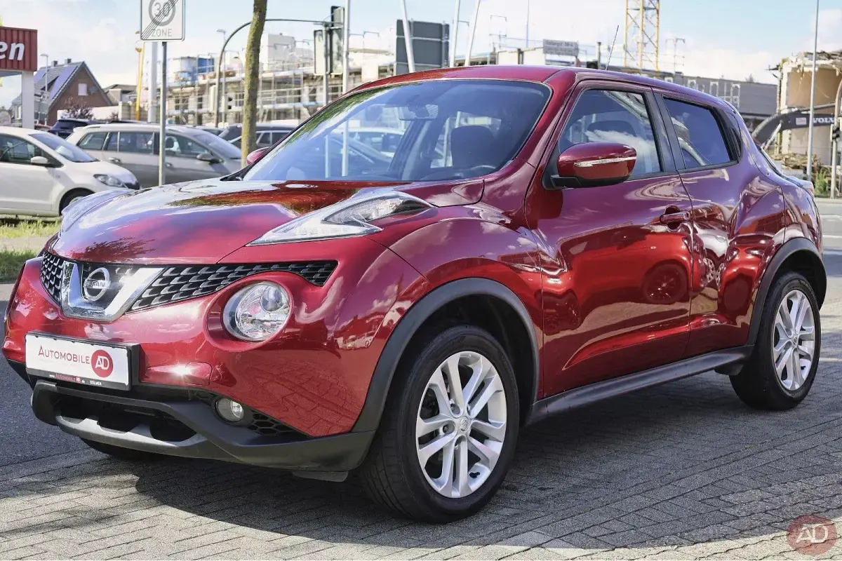 Gebraucht Nissan Juke Acenta 110 PS (80 kW) 2016 Rot SUV