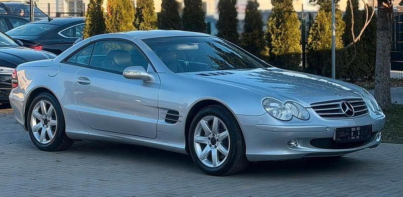 Gebraucht Mercedes SL500 306 PS (225 kW) 2002 Brillantsilber Cabrio