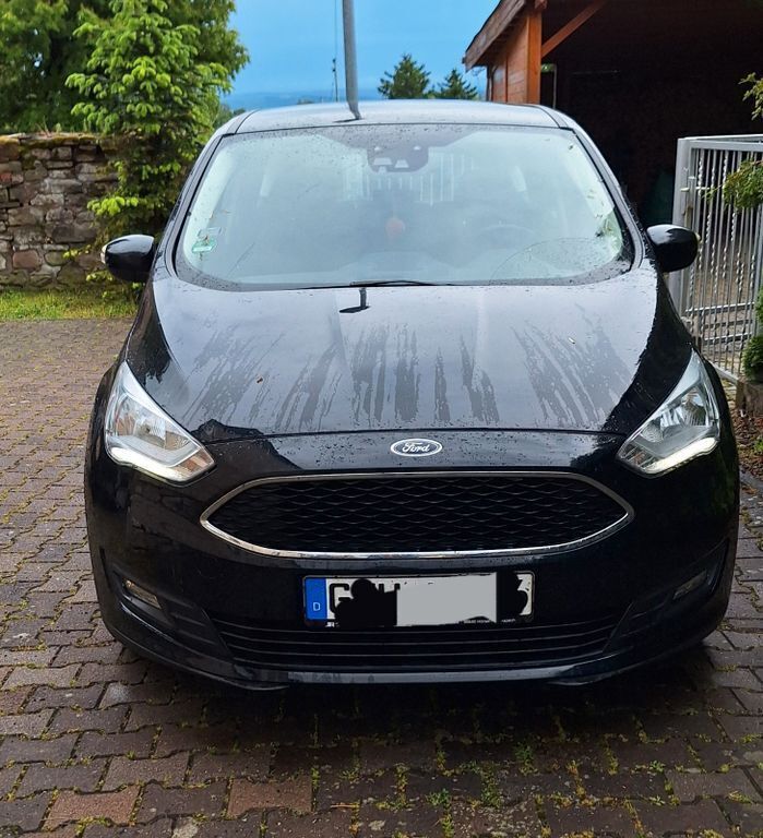 Schwarz Gebraucht 2019 Ford C-MAX Ambiente Van / Kleinbus | 9.499 € (Superpreis) - Bild 1/4
