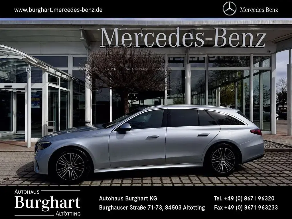 Gebraucht Mercedes E220 Advanced 197 PS (144 kW) 2024 Lack hightechsilber Kombi