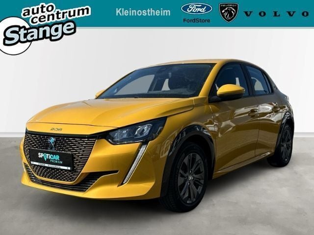 Gelb Gebraucht 2021 Peugeot e-208 Active Kleinwagen | 15.989 € (Fairer Preis) - Bild 1/4