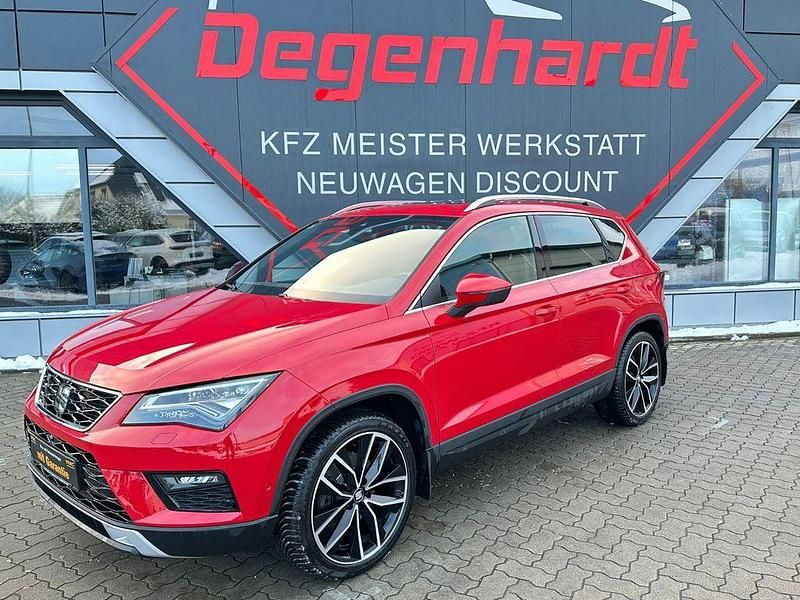 Rot Gebraucht 2018 Seat Ateca 4Drive SUV | 21.990 € (Fairer Preis) - Bild 1/4