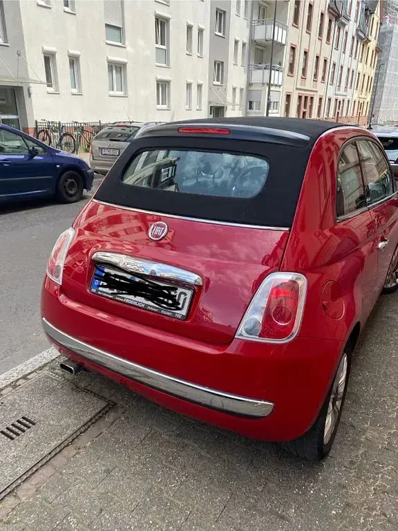 Gebraucht Fiat 500C Lounge 69 PS (50 kW) 2015 Rot Cabrio