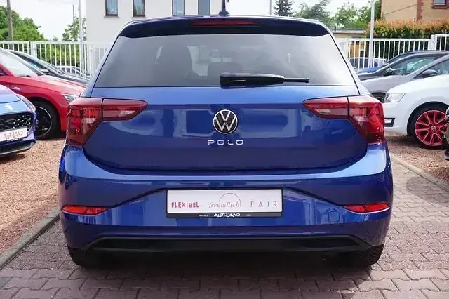 Gebraucht VW Polo Move 95 PS (69 kW) 2024 Reef blue metallic Kleinwagen