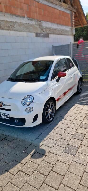 Weiß Gebraucht 2013 Abarth 500 Kleinwagen | 9.300 € (Fairer Preis) - Bild 1/4