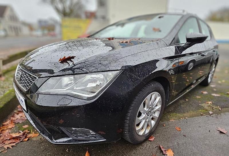 Gebraucht Seat Leon Style 105 PS (77 kW) 2014 Schwarz Limousine