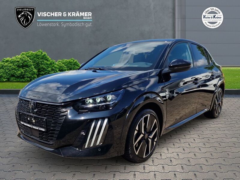 Schwarz Gebraucht 2024 Peugeot 208 GT Kleinwagen | 19.900 € (Teuer) - Bild 1/4