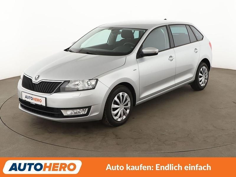 Gebraucht Skoda Rapid Drive 90 PS (66 kW) 2017 Grau Kleinwagen
