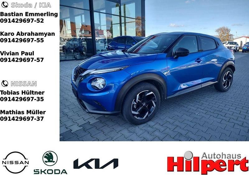 Rcf blue (metallic) Gebraucht 2023 Nissan Juke N-Connecta SUV | 19.700 € (Fairer Preis) - Bild 1/4