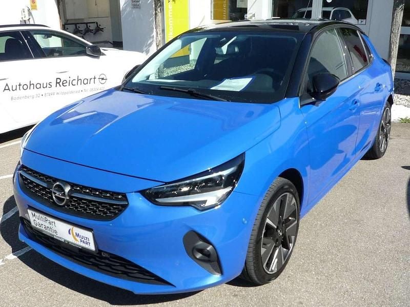 Blau Gebraucht 2020 Opel Corsa-e Elegance Kleinwagen | 13.980 € (Fairer Preis) - Bild 1/4