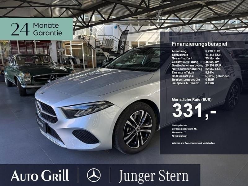 Gebraucht Mercedes A180 Progressive 136 PS (100 kW) 2023 Silber Limousine