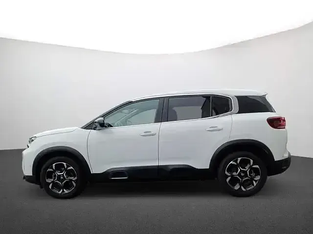 Gebraucht Citroën C5 Aircross Shine 131 PS (96 kW) 2024 Lack weiss banquise/typ aussenverkleidung spiegel flach standard SUV