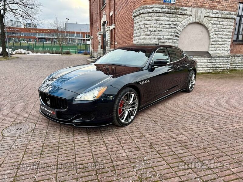 Schwarz Gebraucht 2013 Maserati Quattroporte Limousine | 35.900 € (Teuer) - Bild 1/4