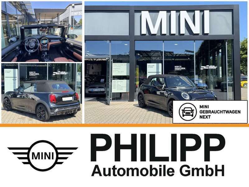 Midnight black metallic Gebraucht 2022 Mini John Cooper Works Cabriolet Cabrio | 33.699 € (Fairer Preis) - Bild 1/4