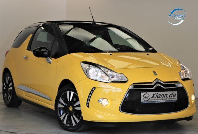 Gelb Gebraucht 2013 DS Automobiles DS3 So Chic Cabrio | 11.999 € - Bild 1/4