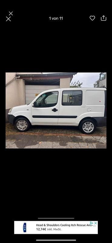 Weiß Gebraucht 2009 Fiat Doblò Van / Kleinbus | 3.500 € (Fairer Preis) - Bild 1/4