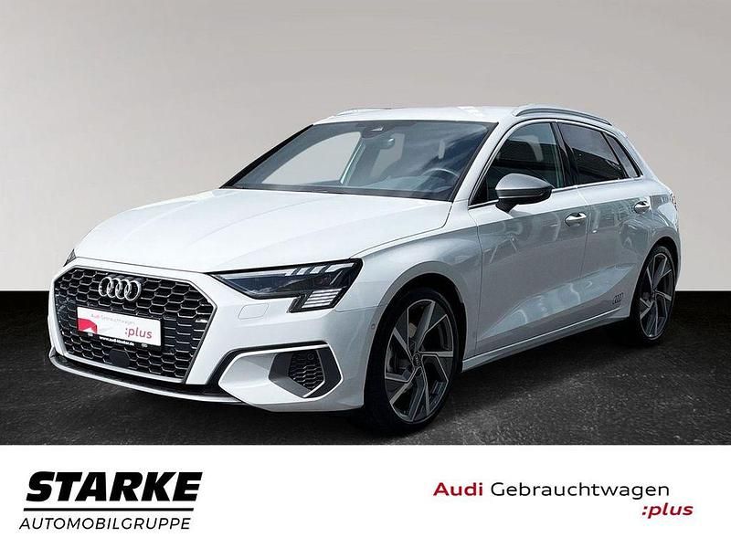 Używany Audi A3 Edition .1 150 KM (110 kW) 2021 Biały Sedan/Limuzyna