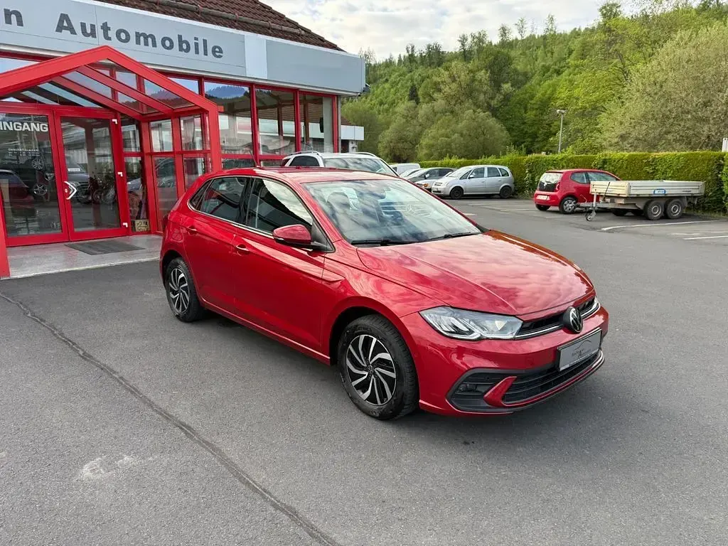 Gebraucht VW Polo 95 PS (69 kW) 2023 Rot Kleinwagen
