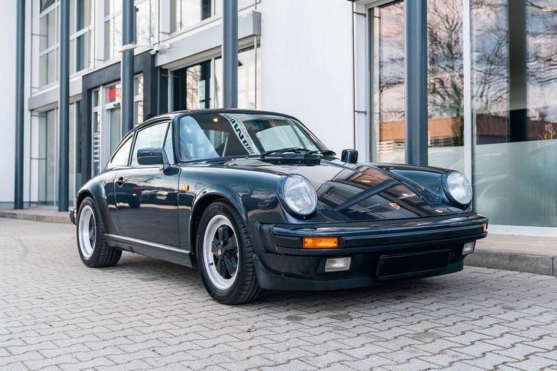 Second-hand Porsche 911 231 CP (169 kW) 1987 Albastru Coupe