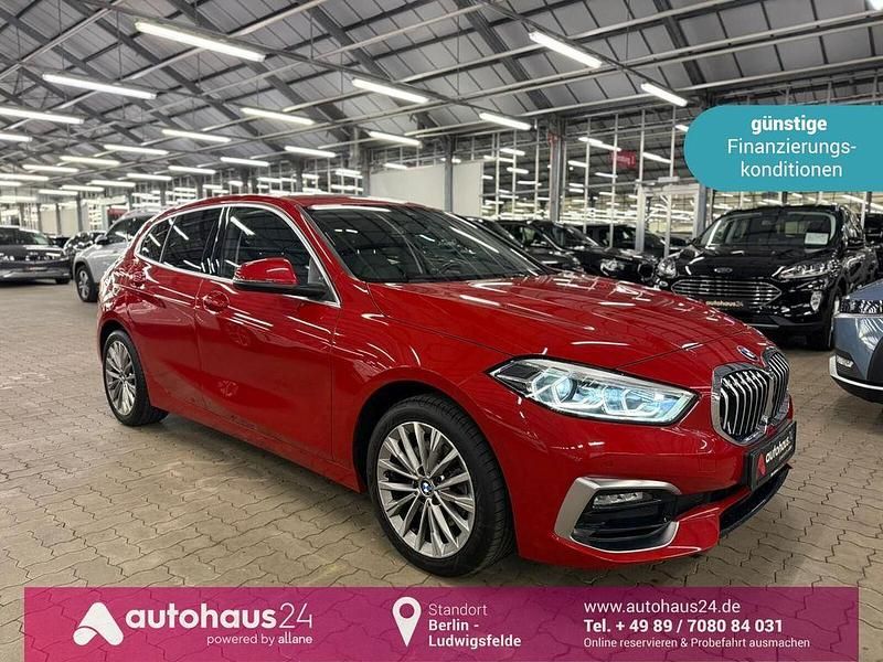 Rot Gebraucht 2021 BMW 116 Luxury Line Kleinwagen | 19.770 € (Superpreis) - Bild 1/4