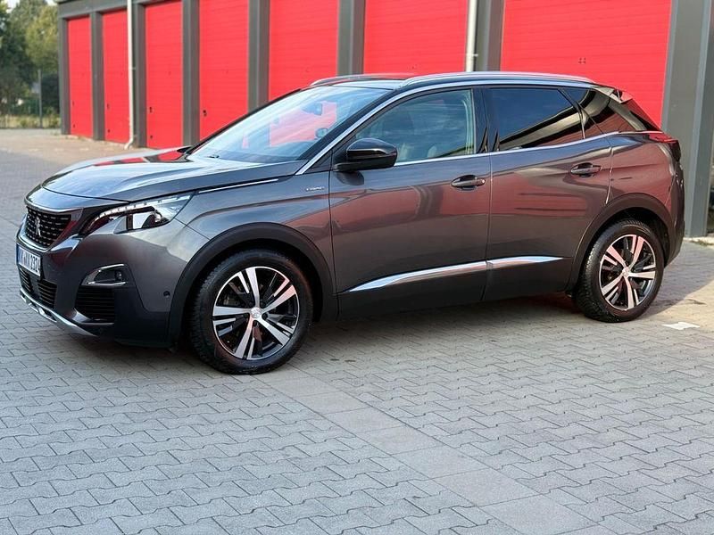 Grau Gebraucht 2019 Peugeot 3008 GT-line SUV | 19.200 € (Fairer Preis) - Bild 1/4