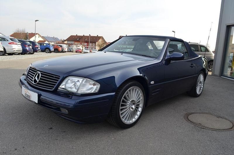 Gebraucht Mercedes SL320 224 PS (164 kW) 1999 Blau Cabrio
